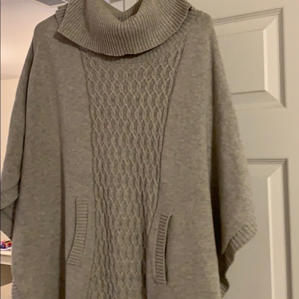 CAbi Cowl Neck Poncho